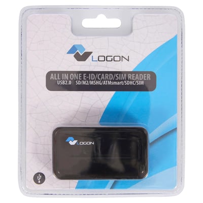 Logon All-in-one lecteur eID, smartcard & SIM (LCR008)